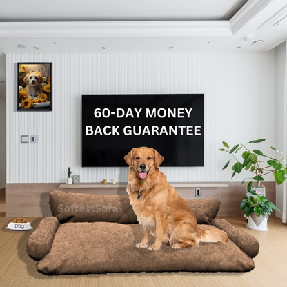 SoftestSofa™ - Personalized Dog Bed